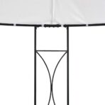 Pavillon 300 x 290 cm Weiss Rund – Bild 4