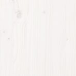 Massivholzbett ohne Matratze Schwarz 75x190 cm – Bild 5