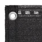 Balkon-Sichtschutz Anthrazit 75x300 cm HDPE – Bild 2