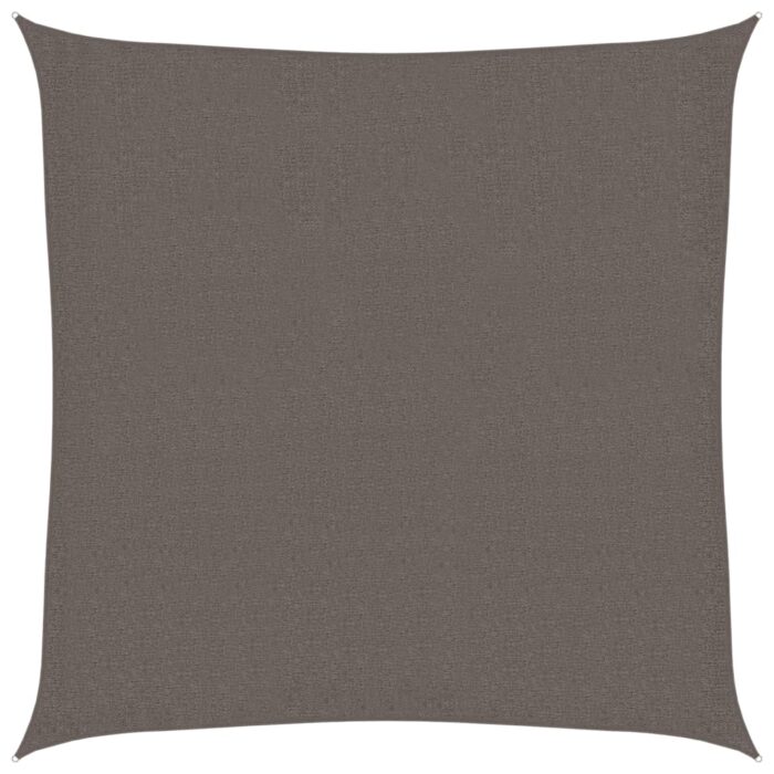 Sonnensegel 160 g/m² Anthrazit 2,5x2,5 m HDPE – Bild 2