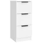 Sideboards 3 Stk. Weiss Holzwerkstoff – Bild 9