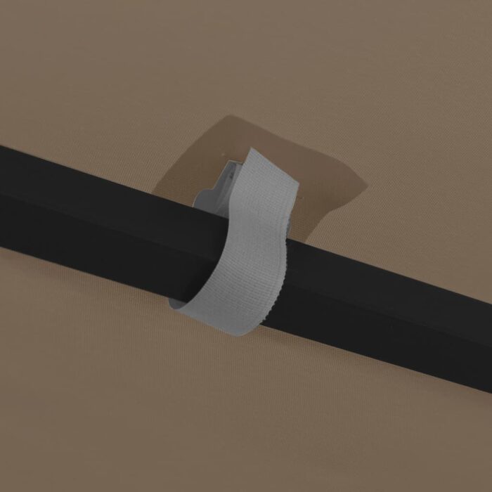 Pavillon 3x3 m Taupe – Bild 4