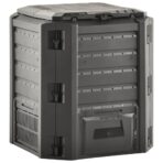 Gartenkomposter Schwarz 380 L – Bild 3