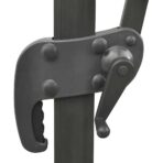 Ampelschirm mit LED-Beleuchtung 300 cm Grün – Bild 8