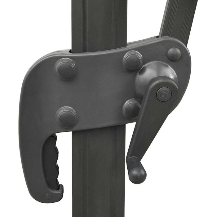 Ampelschirm mit LED-Beleuchtung 300 cm Grün – Bild 8