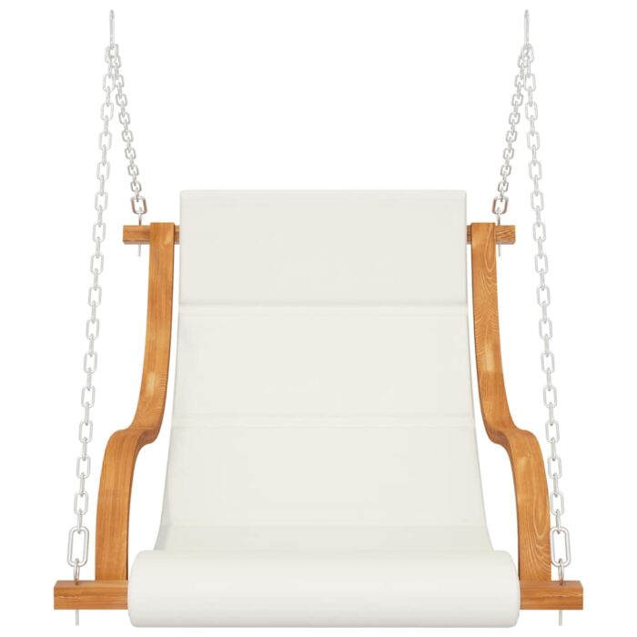 Hängeliege ohne Schaukelgestell mit Kissen Bugholz – Bild 4