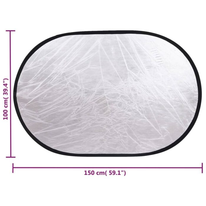 Fotostudio-Set mit Leuchten, Hintergrund und Reflektor – Bild 12