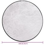 Fotostudio-Set mit Leuchten, Hintergrund und Reflektor – Bild 13