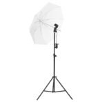 Fotostudio-Set mit Leuchten, Hintergrund und Reflektor – Bild 2