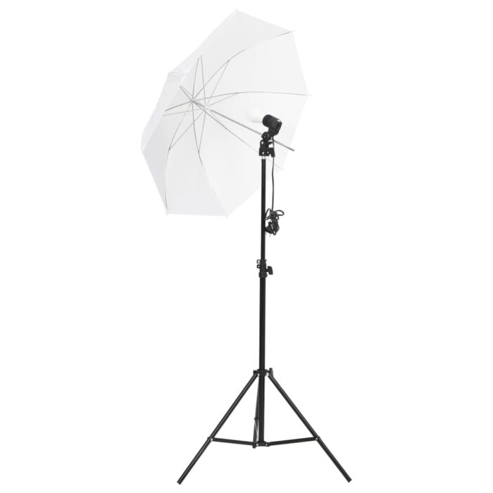Fotostudio-Set mit Leuchten, Hintergrund und Reflektor – Bild 2