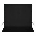 Fotostudio-Set mit Leuchten, Hintergrund und Reflektor – Bild 6