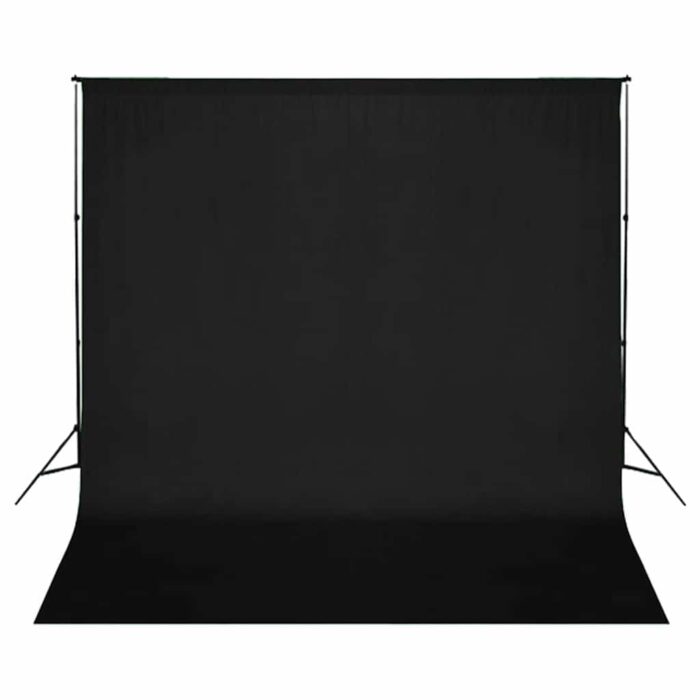 Fotostudio-Set mit Leuchten, Hintergrund und Reflektor – Bild 6