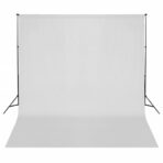Fotostudio-Set mit Leuchten, Hintergrund und Reflektor – Bild 7
