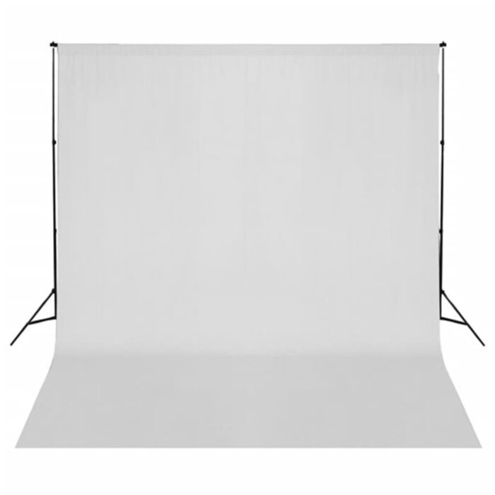 Fotostudio-Set mit Leuchten, Hintergrund und Reflektor – Bild 7