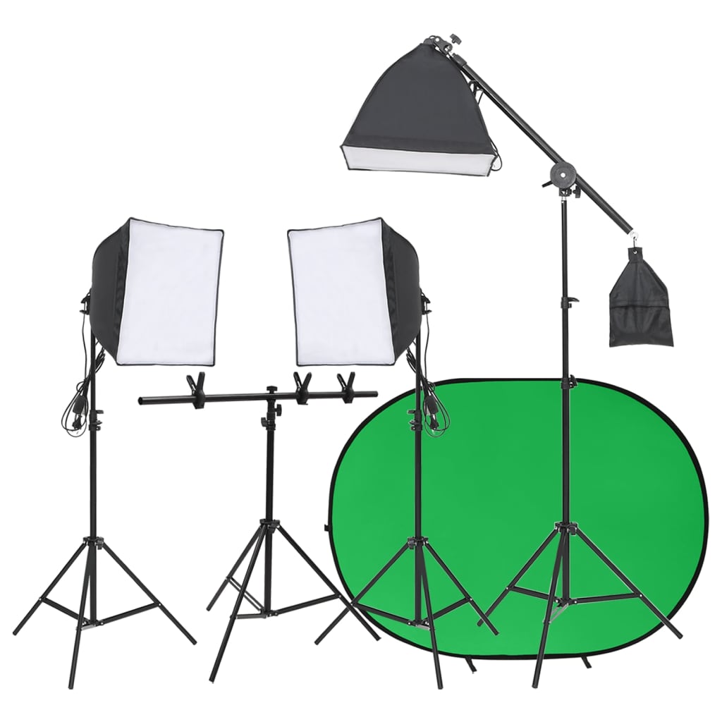 3143970_1.jpg Fotostudio-Set mit Leuchten und Hintergrund – Bild 1