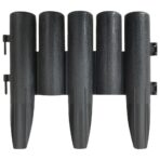 Rasenkanten 36 Stk. Anthrazit 10 m PP – Bild 3