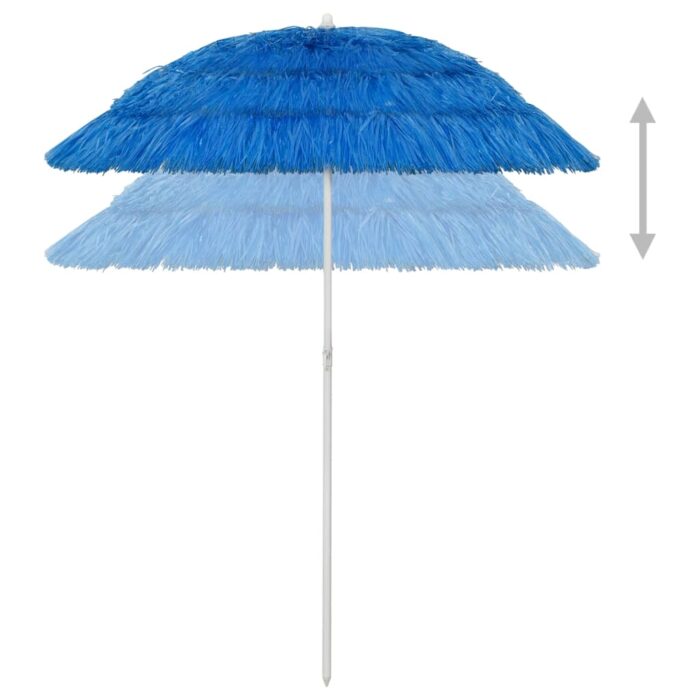 Sonnenschirm Hawaii Blau 180 cm – Bild 3