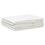 Zeltteppich 100x500 cm Weiss – Bild 3