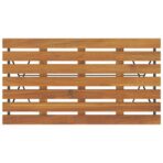 5-tlg. Bistro-Set Klappbar Massivholz Akazie und Stahl – Bild 10