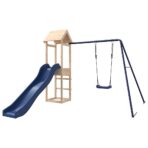 Spielturm - Massivholz Kiefer – Bild 2