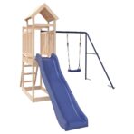 Spielturm - Massivholz Kiefer – Bild 3
