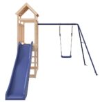 Spielturm - Massivholz Kiefer – Bild 4