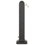 Wasserzapfsäule Anthrazit Steinoptik – Bild 4