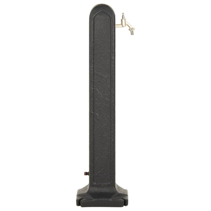 Wasserzapfsäule Anthrazit Steinoptik – Bild 4
