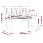 Gartenbank – Bild 7