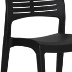 Gartenstühle 2 Stk. Anthrazit Polypropylen – Bild 8