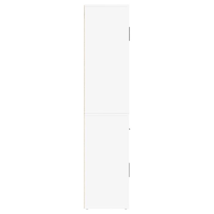 Highboard Weiss Holzwerkstoff – Bild 9