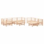 10-tlg. Garten-Lounge-Set mit Kissen - Massivholz Kiefer – Bild 3