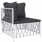 10-tlg. Garten-Lounge-Set mit Kissen – Bild 4