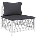 10-tlg. Garten-Lounge-Set mit Kissen – Bild 5