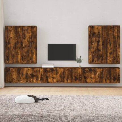 7-tlg. TV-Schrank-Set