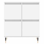 Sideboards 2 Stk. Weiss Holzwerkstoff – Bild 6