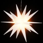 LED-Weihnachtssterne 3 Stk. Faltbar Gelb 43 cm – Bild 4