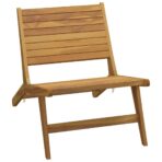 Gartenstuhl Massivholz Teak – Bild 2