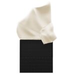 Outdoor-Loungebett mit Dach und Kissen Schwarz Poly Rattan – Bild 4