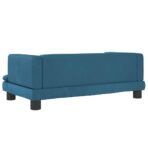 Kindersofa Braun 60x40x30 cm Samt – Bild 5