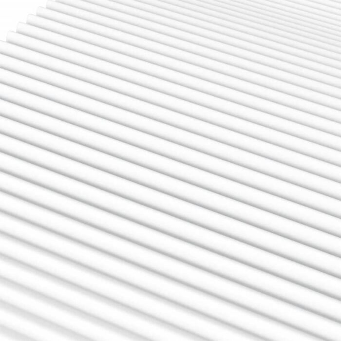 Tagesbett mit Matratze Hellgrau 80x200 cm Stoff – Bild 10