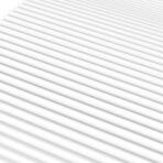 Tagesbett mit Matratze Hellgrau 80x200 cm Stoff – Bild 10