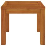 Gartenhocker mit Kissen 2 Stk. 40x40x42 cm Massivholz Akazie – Bild 5