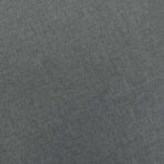 Sessel mit Fusshocker Hellgrau Stoff – Bild 7