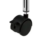 Schubladenwagen mit 4 Schubladen Schwarz Kunststoff – Bild 7