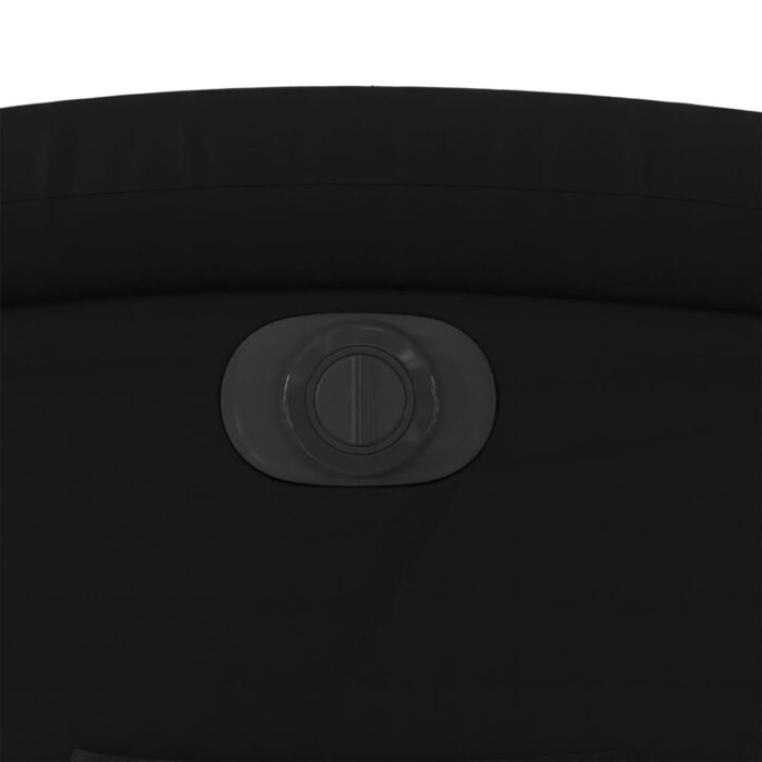 Relaxsessel Elektrisch Schwarz Kunstleder – Bild 12