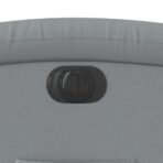 Relaxsessel Elektrisch Hellgrau Stoff – Bild 12