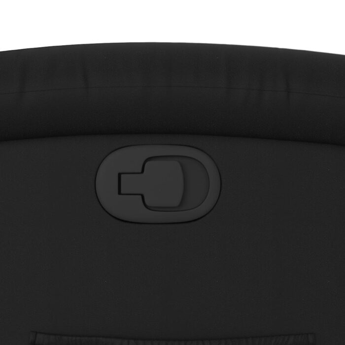 Relaxsessel mit Aufstehhilfe Schwarz Kunstleder – Bild 12