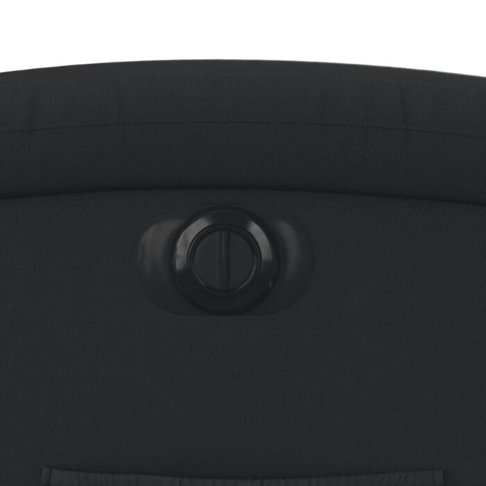 Relaxsessel Elektrisch Schwarz Echtleder – Bild 12