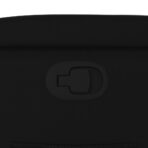 Relaxsessel mit Aufstehhilfe Schwarz Kunstleder – Bild 12